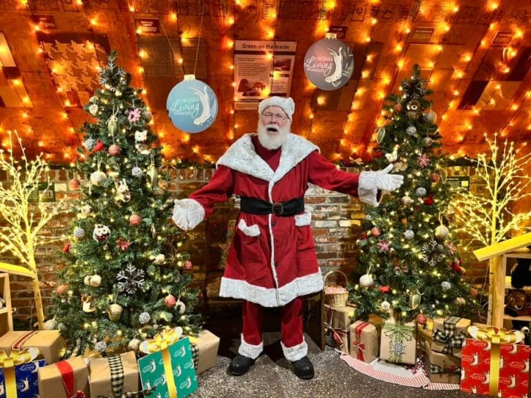Enjoy a photo op with Santa during Winter Nature Nights.