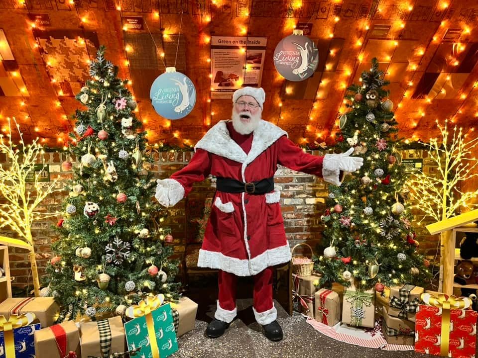 Enjoy a photo op with Santa during Winter Nature Nights.